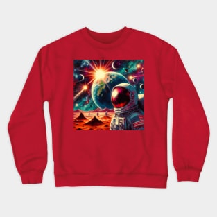 MARS AND THE STARS 9 Crewneck Sweatshirt